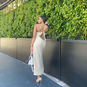 Super sexy satin dress!